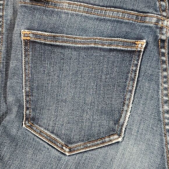 Madewell 10” High‎ Rise Skinny Blue Jeans Size 24" Tall - Picture 7 of 13
